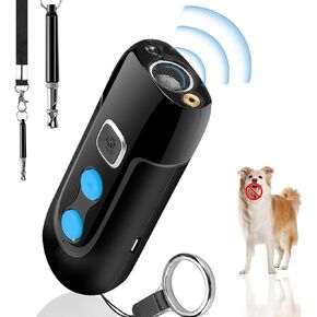 HGFLMR Ultrasonic Barking Control Devices, Bark Control Devices, 3 in 1 Rechargeable Dog Behavior Training Control Device, Stops Bad Behavior of Bad Behavior Dog Bark Training Devices in Kuwait