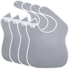 Toppy Toddler Large Waterproof Bibs Outdoor Collection - 4pk, 12pk, 48pk