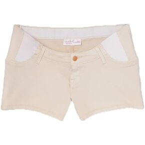 Isabel Maternity by Ingrid & Isabel Side Panel Midi Maternity Jean Shorts -