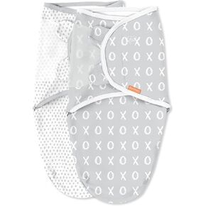 SwaddleMe Luxe Easy Change Swaddle – Size Small/Medium, 0-3 Months, 2-Pack (Water Color Floral) in Saudi Arabia