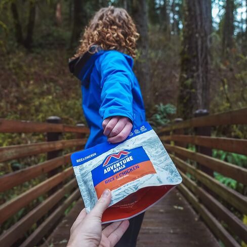 ماونتن هاوس ارز ودجاج | طعام التخييم المجفف بالتجميد | 6 قطع | خال من الغلوتين in Kuwait