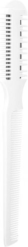 Shanrya Pet Hair Trimmer Comb, Pet Hair Cutting Comb, Pet Split End Trimmer, Pet Hair Cutting Tools, Grooming Razor Thinning Dog Cat Floating Hair Remover with 5 Blades in Saudi Arabia