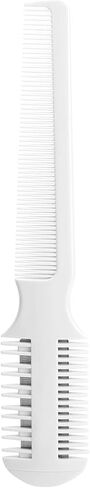 Shanrya Pet Hair Trimmer Comb, Pet Hair Cutting Comb, Pet Split End Trimmer, Pet Hair Cutting Tools, Grooming Razor Thinning Dog Cat Floating Hair Remover with 5 Blades in Saudi Arabia