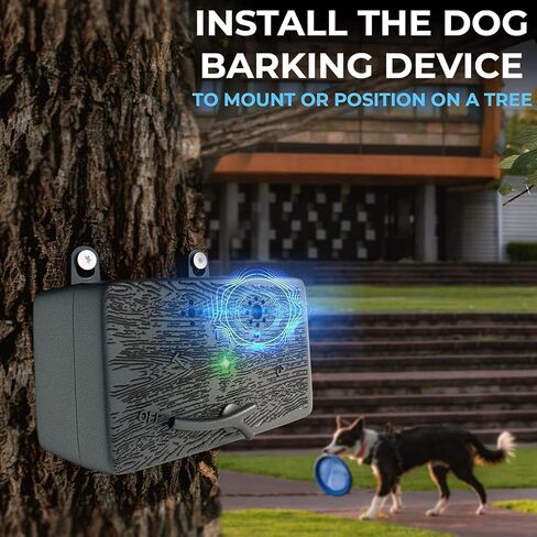 STÙNICK New 2023 Bark Box Anti Barking Device and Neighbors Dog Silencer 50 Ft - 3 Levels Bark Box Anti Bark Device, Stop Barking Dog Devices. Ultrasonic Dog Bark Control, Bark Deterrent Outdoor in Kuwait