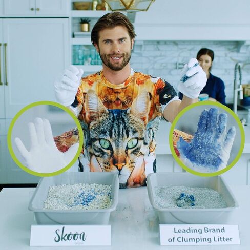 (صندوقان قياسيان) صندوق فضلات القطط طبيعي بالكامل ومتوسط ​​الحجم للاستعمال مرة واحدة، خفيف الوزن، لا يتكتل، قليل الصيانة وصديق للبيئة. يمتص السوائل ويغلقها للحصول على أفضل تحكم في الرائحة. للقطط الصغيرة السلالات in Kuwait