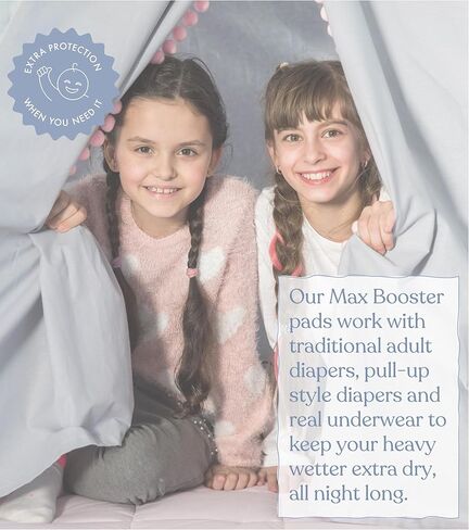 Naturally Nature Potty Training Pads for Toddlers, Size 2T-5T, 22-35lbs, Toddler Diaper Pads, One-Size, Perfect for Light Accidents, and Overnight Leak Protection (32 ct.), Unisex in Kuwait