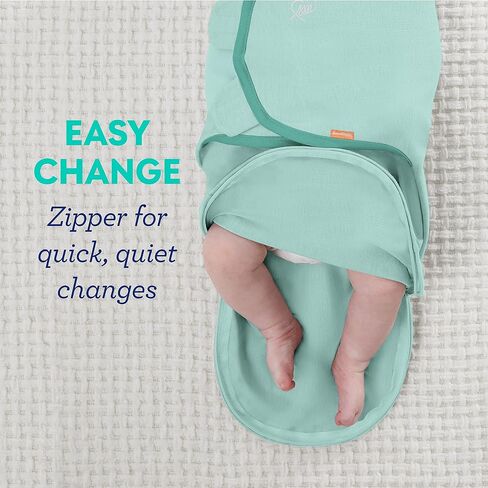 SwaddleMe Luxe Easy Change Swaddle – Size Small/Medium, 0-3 Months, 2-Pack (Water Color Floral) in Saudi Arabia