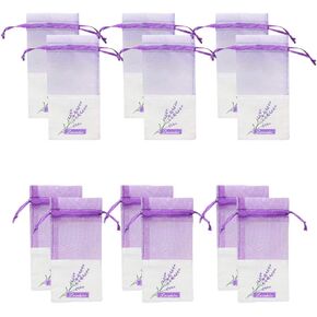 Sachet Empty Bags Linen Fabric Bags Organza Gauze Bags for Lavender, Spice and Herbs