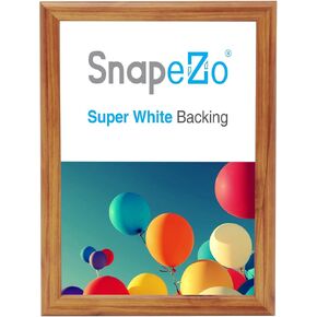 إطار ملصق SnapeZo مقاس 24 × 36 بوصة، هيكل ألومنيوم أسود مقاس 1 بوصة، إطار كبس للتحميل الأمامي، تثبيت على الحائط، سلسلة أنيقة in Kuwait