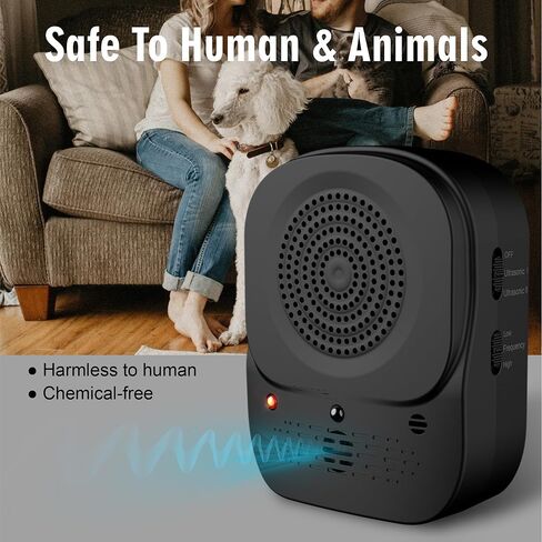 2024 أجهزة مكافحة النباح، أجهزة التحكم في النباح مع 4 مستويات حساسية وتردد قابلة للتعديل، جهاز إيقاف نباح نطاق 50 قدم، رادع النباح الصوتي داخلي وخارجي، كاتم صوت إيقاف النباح in Kuwait