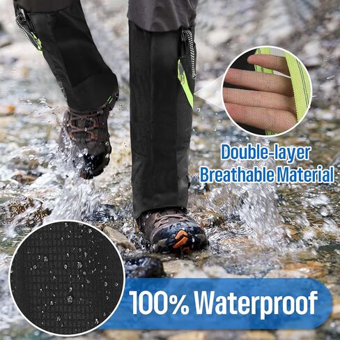 سان مثل الجراميق الساق للماء التمهيد الجراميق طبقة مزدوجة تنفس الأفعى الجراميق للرجال قابل للتعديل الثلوج الجراميق للمشي لمسافات طويلة المشي الصيد تسلق التزلج in Kuwait