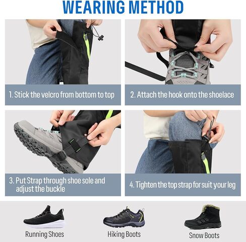 سان مثل الجراميق الساق للماء التمهيد الجراميق طبقة مزدوجة تنفس الأفعى الجراميق للرجال قابل للتعديل الثلوج الجراميق للمشي لمسافات طويلة المشي الصيد تسلق التزلج in Kuwait