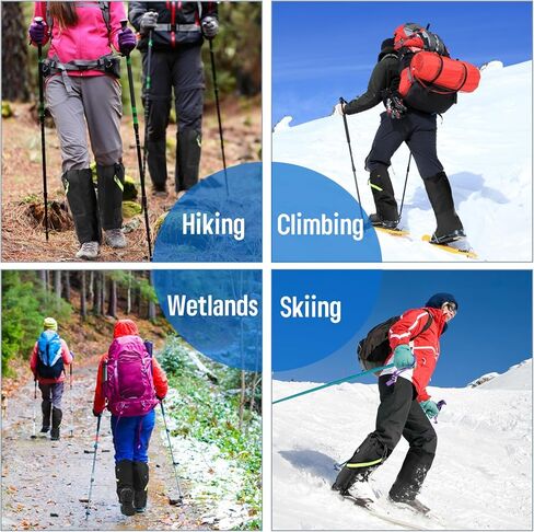 سان مثل الجراميق الساق للماء التمهيد الجراميق طبقة مزدوجة تنفس الأفعى الجراميق للرجال قابل للتعديل الثلوج الجراميق للمشي لمسافات طويلة المشي الصيد تسلق التزلج in Kuwait