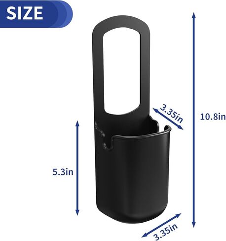 Silicone Drink Holder for Stroller, Universal Cup Holder for Bike, Wheelchair, Walker, Scooter, Baby Bottle Holder (Gray) in Kuwait