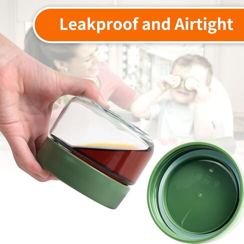 برطمانات تخزين طعام الأطفال الزجاجية المكونة من 24 قطعة من EONJOE حاويات صغيرة للأطفال بسعة 4 أوقية مع أغطية ومستلزمات صانع طعام الأطفال in Kuwait