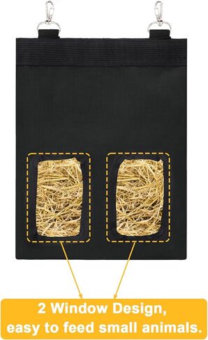 كويتاك حقيبة تغذية من القش للارانب، حقيبة تخزين تغذية القش الخنازير، حقيبة تبن الارانب، تغذية القش خنزير غينيا، حقيبة تغذية معلقة للارانب والخنزير الغيني in Kuwait