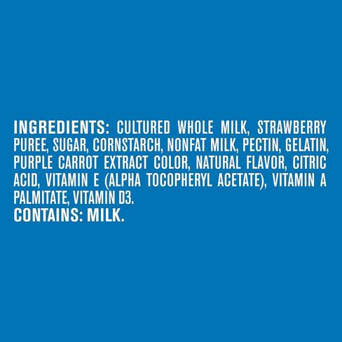 Gerber Stage 3 Strawberry Banana Yogurt Baby Food, 4 Oz, 16 Pack | Stage 3 yogurt blends; strawberry banana; 16 x 4 oz tubs in Saudi Arabia