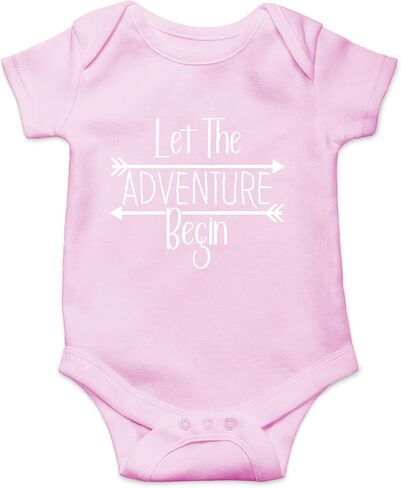 Let The Adventure Begin - Coming Home - Parody Funny Baby Bodysuit in Saudi Arabia