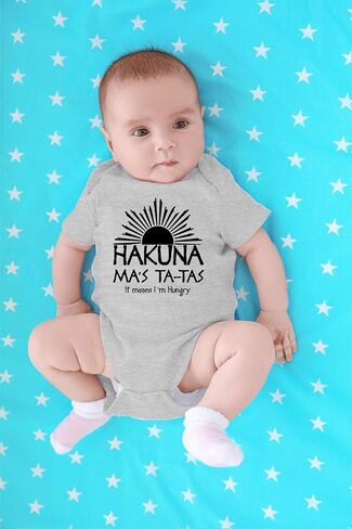 CBTwear Hakuna Ma's Ta-Tas - Toddler Parody Funny Romper Cute Novelty Infant One-piece Baby Bodysuit in Saudi Arabia
