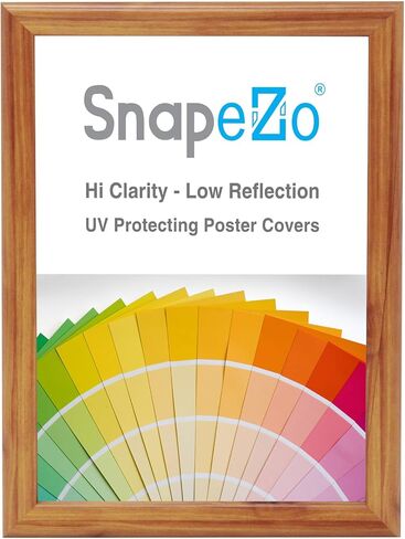 إطار ملصق SnapeZo مقاس 24 × 36 بوصة، هيكل ألومنيوم أسود مقاس 1 بوصة، إطار كبس للتحميل الأمامي، تثبيت على الحائط، سلسلة أنيقة in Kuwait