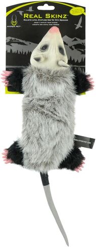 لعبة ريل سكينز من هايبر بيت للكلاب., Opossum, one size, Grey in Kuwait
