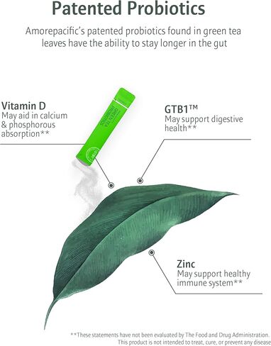 VITALBEAUTIE Green Tea PROBIOTICS (60 Sticks) in Kuwait