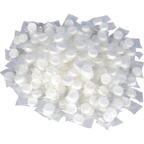 Aoutrow 300 Pcs Compressed Towels, Disposable Towel Portable Coin Tissues for Travel Camping Outdoor Hiking Sports Beauty in Kuwait