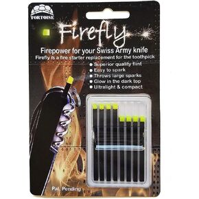 Tortoise Gear Firefly Variety 8 Pack - Fire Starter Accessory for Swiss Army Victorinox Knives in Saudi Arabia