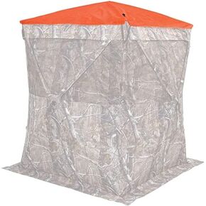 Ameristep Blaze Orange Cap - Durable Lightweight Packable Safety Cap for Hub-Style & Spring Steel Hunting Ground Blinds