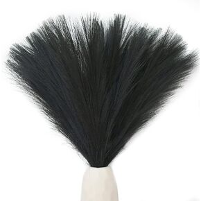 Mandy's 20pcs Orange Silk Pampas Grass Artificial Flowers 18" for Mother's Day Home Kitchen Wedding Decorations Wedding Floral Arrangement （Vase not Include） in Kuwait