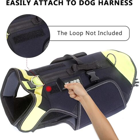 رقعات Do Not Pet، قطعتان من رقعات الكلاب العاكسة من Coolrunner وقطعة واحدة مطرزة من رقعات Don't Pet Me Dog مع خطاف للكلاب الكبيرة (6.3 × 2 بوصة) in Saudi Arabia