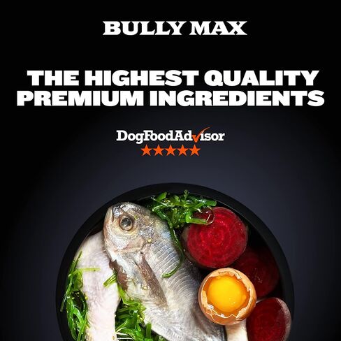 طعام الكلاب الجاف فائق الجودة من بولي ماكس عالي الأداء لجميع الأعمار - طعام عالي البروتين للجراء من السلالات الصغيرة والكبيرة والكلاب البالغة (535 سعرة حرارية لكل كوب لزيادة العضلات والوزن)، حقيبة بوزن 5 رطل in Kuwait