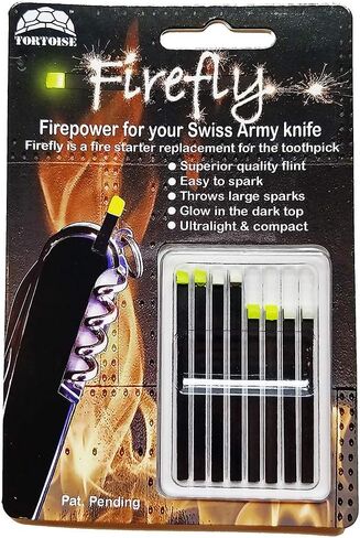 Firefly Variety 8 Pack - Fire Starter Accessory for Swiss Army Victorinox Knives in Kuwait