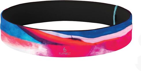 حزام الجري الكلاسيكي FlipBelt، حزمة فاني للجري للنساء والرجال، حزمة حزام خصر غير قابلة للتهيج للهاتف، حزام تخزين ماص للرطوبة، شركة أمريكية in Kuwait
