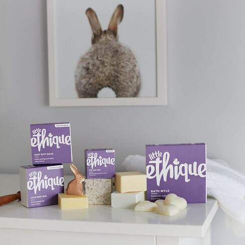 غسول للأطفال متعدد الأغراض صلب صديق للبيئة من إيثيك، من الرأس إلى الأطفال - غسول طبيعي مستدام من الرأس إلى الأصابع وخالي من البلاستيك، ونباتي ونباتي، وبقاعدة نباتية، 100% قابل للمركب وبدون فضلات، 100 مل in Kuwait