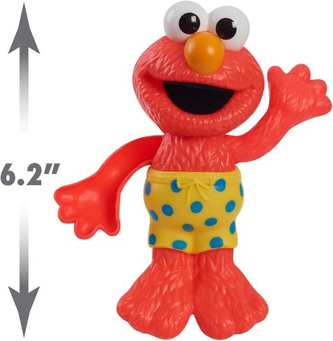 لعبة Sesame Street Swim and Splash Elmo Wind Up Bath and Pool، ألعاب أطفال مرخصة رسميًا للأعمار من عامين فما فوق من Just Play in Saudi Arabia