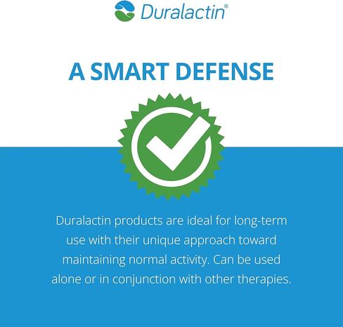 PRN Pharmacal Duralactin Canine Chewable Tablets - Joint Health Supplement for Dogs & Puppies Supports Mobility & Wellness - Tablets Containing Dried Milk Protein - Vanilla Flavor - 60 Canine Chews in Kuwait