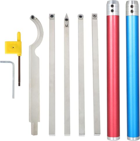 20 Inch Alloy Woodworking Turning Tool Suitable for Small and Medium Sized Turning Projects 6 Pieces in Kuwait