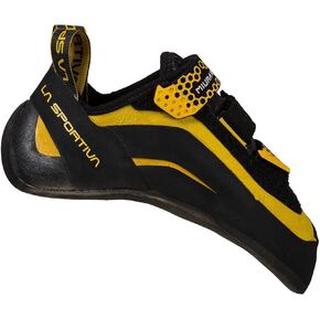 La Sportiva Miura VS (2023) Climbing Shoe - Men's Black/Yellow 8.5-9US/41.5EU
