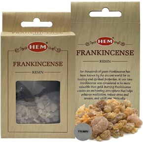 Benzoin Incense 100% Natural Aromatic Tree Gum Sap Solid Crystals and Steel Mesh Bundle for Burning and Diffusion in Kuwait