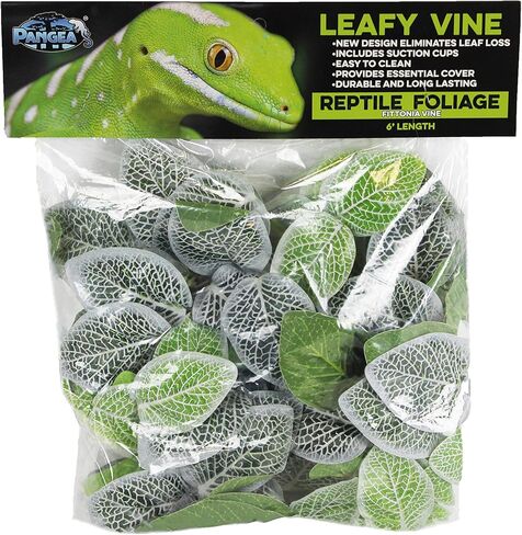 Pangea Leafy Vine for Reptile Terrarium Habitat (Japanese Laurel) in Kuwait