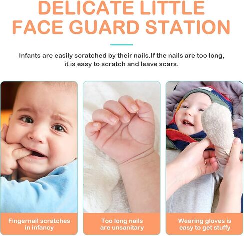 مبرد اظافر كهربائي للاطفال: مجموعة قصافات اظافر امنة ايزي@هوم - قصافة اظافر للاطفال مع 6 رؤوس تقليم وضوء LED لحديثي الولادة والاطفال والبالغين | تقليم اظافر اليدين ENT019 in Kuwait