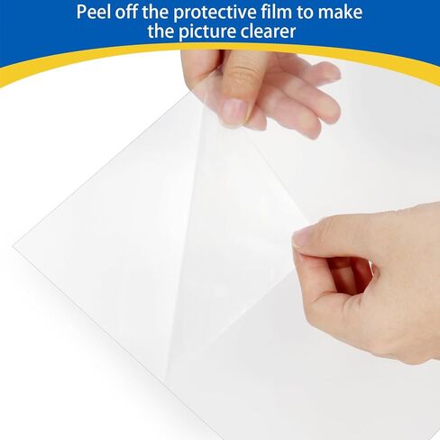 إطاران فنيان للأطفال، إطارات عمل فنية للأطفال بفتحة أمامية مقاس 8.4 × 11.8 بوصة قابلة للتغيير، تحمل 50 قطعة من إطارات الصور الفنية للأطفال مناسبة للصور ثلاثية الأبعاد والحرف اليدوية ورسم الأطفال والمحفظة (أبيض) in Kuwait