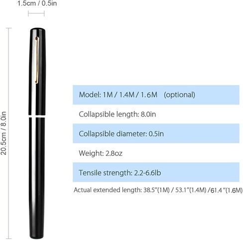 Lixada Fishing Rod Reel Combo Mini Pen Fishing Pole Kit Telescopic Fishing Rod Spinning Reel Combo Kit in Saudi Arabia