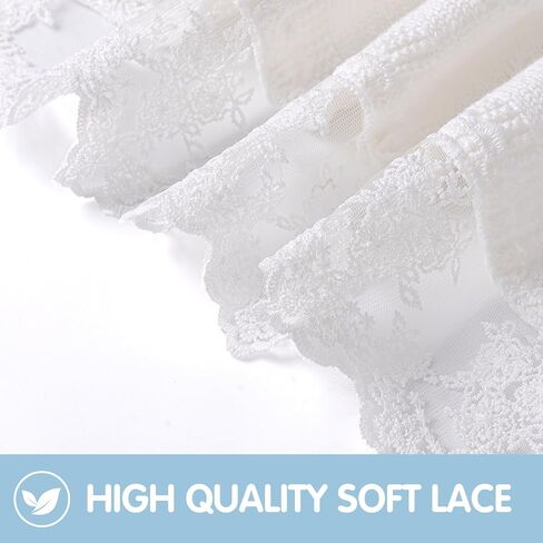 Booulfi Baby Blanket for Girls Boys Swaddles for Newborns Receiving Blankets Neutral Baptism Christening Knit White Baby Blanket Small Baby Crib Blanket, 37x42 in Saudi Arabia