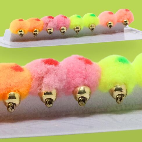 تشكيلة متنوعة من مجموعة Fly Crate Dotted Glo-Bug Egg Fly | صيد سمك السلمون المرقط بالذبابة in Kuwait