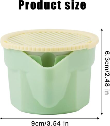NQEUEPN Cat Grass Planter Box (No Seeds Included), Soil-Free Cat Grass Cup Cat Grass Planter Anti-Digging Design Cat Grass Growing Pot Easy to Plant Cat Grass in Saudi Arabia