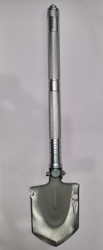 مجرفة التخييم متعددة الأدوات - مجرفة النجاة القابلة للطي للمخيمين - أداة من الدرجة العسكرية للاستخدام في الهواء الطلق، والمشي لمسافات طويلة، وصيد الأسماك، والرحلات، والصيد، وRV، والطرق الوعرة - مجرفة حفر الخنادق بالثلج والطين والأوساخ in Kuwait