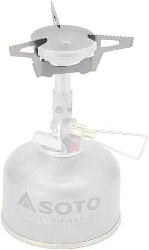 دعم وعاء SOTO TriFlex و4Flex لموقد WindMaster - من الفولاذ المقاوم للصدأ، وخفيف الوزن، وسهل الاستخدام، وملحق دعم ثابت (الموقد غير متضمن) in Kuwait