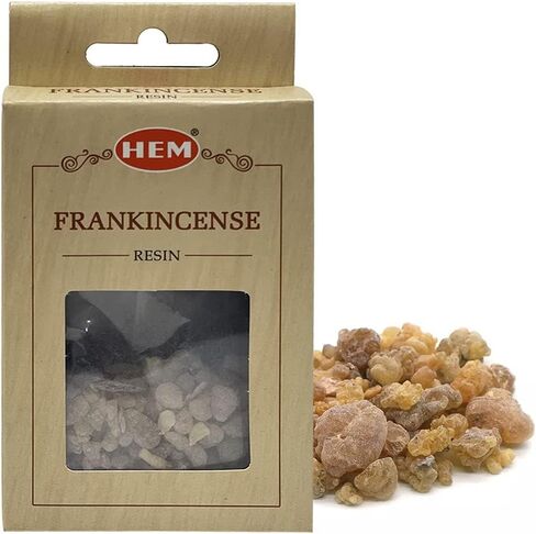 Benzoin Incense 100% Natural Aromatic Tree Gum Sap Solid Crystals and Steel Mesh Bundle for Burning and Diffusion in Kuwait